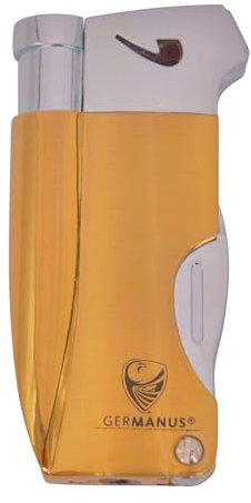 GERMANUS Accendino per fischietti Werner in oro per candele