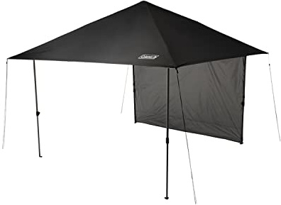 Coleman Oasis Lite Pop-Up Canopy Tent with Side Wall Attachment, Portable Shelter with Easy Setup & Takedown, Wheeled Carry Bag Included, 7x7/10x10ft Sizes