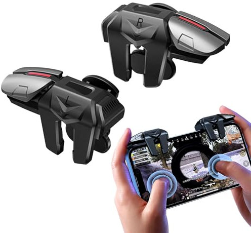 Mobile Phone Game Triggers, Mobile Trigger - 2 Mobile Game Controllers | Sensitive Controller Controllers, Plug And Play Game Trigger, Game Controller For Phone