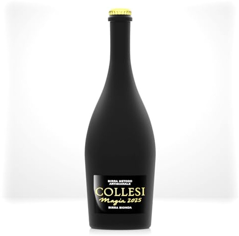 Birreria Artigianale Collesi – Birra Bionda Magia 2025 - Birra artigianale italiana dal gusto esotico e floreale - Confezione da 6 bottiglie - Bottiglie da 750ml
