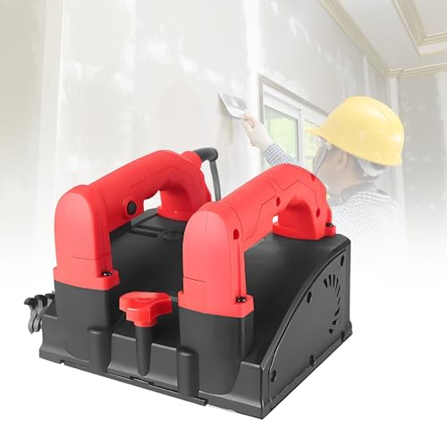 Raschiatore Da Muro Elettrico 1680w, Utensile Da Muro Portatile per Pittura, Intonaco E Stucco, Con Lame Diamantate E Senza Polvere per Lavori Rapidi Ed Efficienti