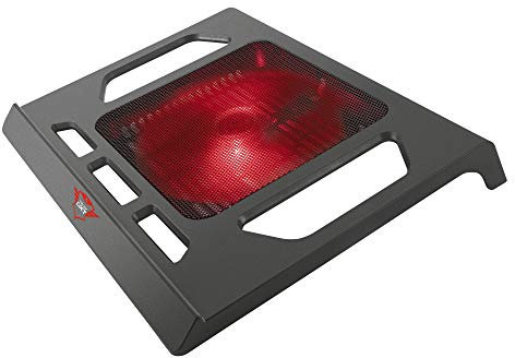 Trust Gaming GXT 220 - Base de refrigeración para Ordenador portátil de hasta 17.3, Negro