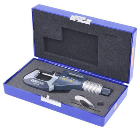 KS Tools 300.0580 Bügelmessschraube digital, 0-25 mm