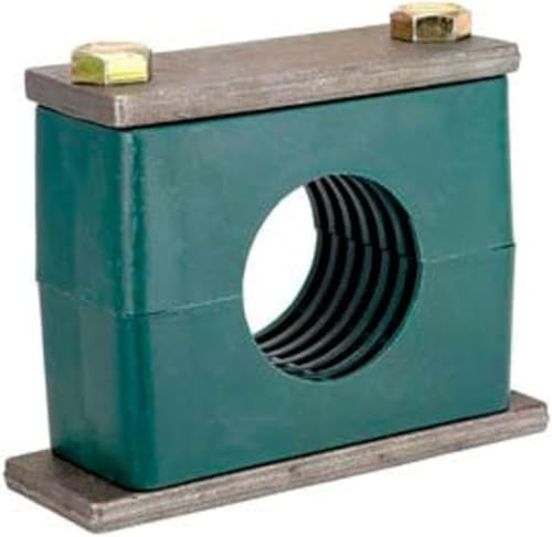 Qty 1, 1/2 Tube OD Size. Beta Clamps are Ideal for Clamping Tube. The Weld Down Assembly Includes: 1 Cover Plate, 1 Weld Plate, 2 Hex Bolts, and 2 Cushion Halves.