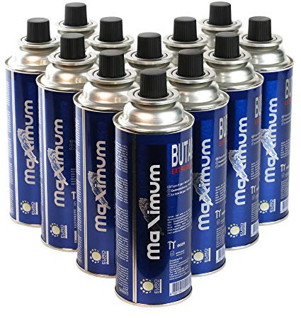 MaXimum 12 Gaskartuschen Butan Gas 227 Gramm ES-01 Sommer Angebot
