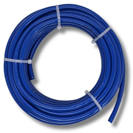 Lumonic 10m Druckluftschlauch I 6mm I flexibel, abriebfest und gewebeverstärkt I Druckluft & Bewässerung I Wasserschlauch I PVC Schlauch bis 20 bar