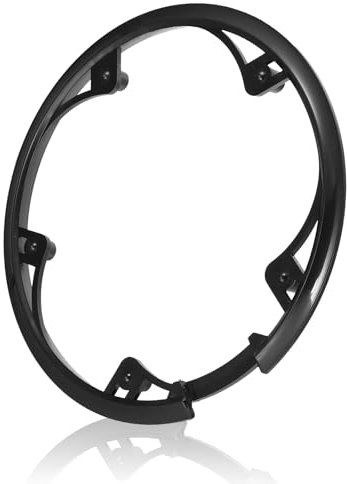 GVRGO Fahrrad-Kettenschutzschutz, 48T ABS-Kunststoff, Fahrrad-Kettenschutz für Fahrräder, Mountainbikes, Stadt-Rennräder, 210 mm/5 Löcher, 1 Stück