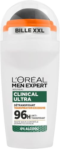 L'Oréal Men Expert Clinical Ultra Détranspirant Bille 96h anti-transpirant & anti-odeurs 50ml