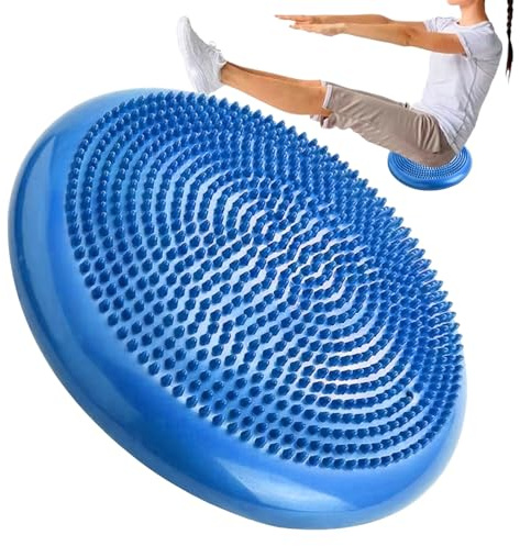 Disque d'équilibre, tapis de siège avec stabilisation du noyau - disque de stabilité - pour chaise et bureau et salle de classe et enfants et yoga et entraînement et intérieur et bureau et salle de