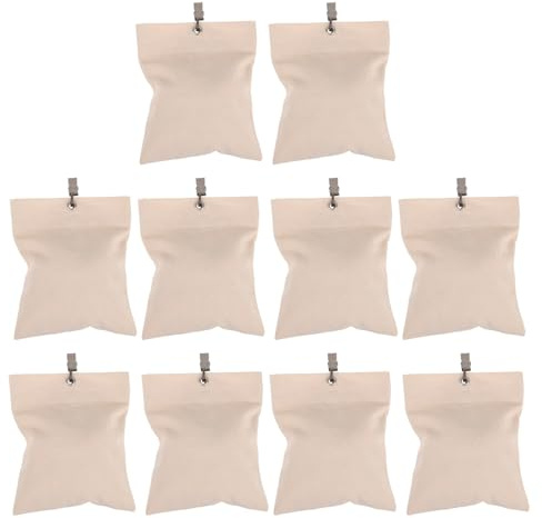 Hemobllo 10piezas Contrapeso de Cortina para Exterior Bolsa de Pesas Inferiores Contrapesos para Cortinas Soporte Clip para Uso Patios y Jardines