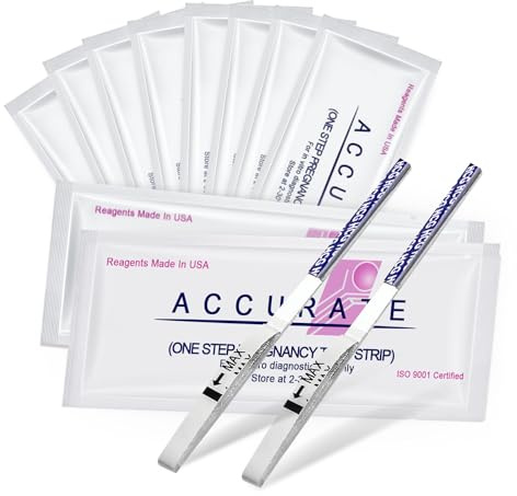 30 Pièces Pregnancy Test, Test de précoce Grossesse, Pregnancy Test pour une détection Rapide, Détection Précoces Pour les femmes,Résultat Clair,Facile à Utiliser