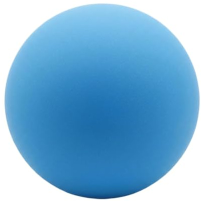 JISADER Mini Silicone Massage Ball 30mm Massage Lacrosse Ball Myofascial Release Deep Tissue Tool for Neck, Foot, Facial, Shoulders, Back, Sky Blue