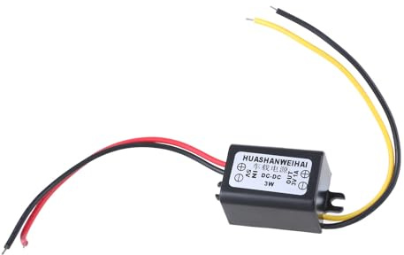 JUSEELEN Converter Regulator, 5V Step Down to 3V 1Amp 3W Voltages Boosters, Power Supply Module Transform Bucking Converter Programmable Voltages Regulator Power Supply