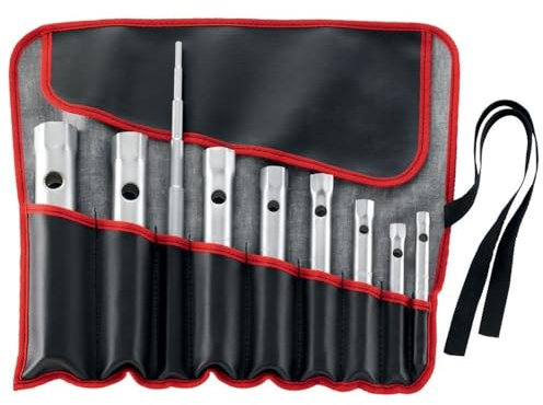 fortis Rohrsteckschlüssel-Satz 9-teilig Nylontasche