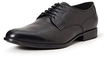 Geox U Iacopo C, Zapatos para Hombre, Negro (Black), 39 EU