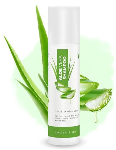 Aloe Vera Shampoo Bio AloeVera für trockenes Haar und empfindliche Kopfhaut 250 ml