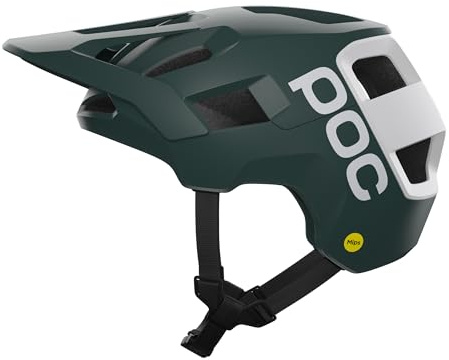 POC Kortal Race MIPS – Ultraleichter Enduro/Trail MTB-Helm mit MIPS, RECCO & NFC Medical ID, Ununterbrochene Belüftung, Erweiterter Schutz & Perfekte Passform für Trail & E-Bike