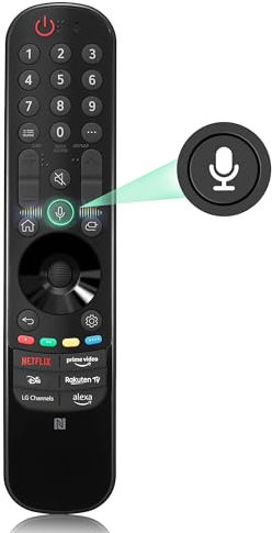 Voice Remote Replacement for LG Smart TV, for Magic Remote MR23GN with Pointer and Voice Function,for LG 2021 2022 2023 OLED QNED NanoCell UHD 4K 8K Smart TV