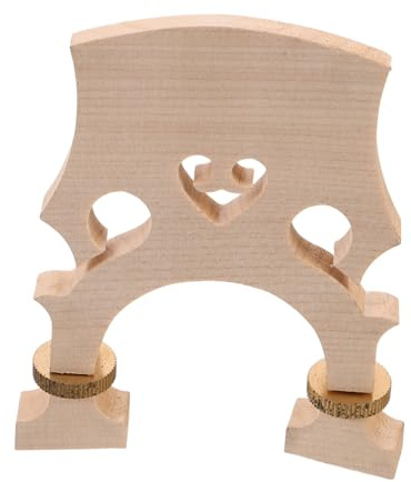 TOYANDONA Violonchelo Puente de Madera de Arce Ajustable para Reemplazo de Violonchelo para Practicar Casa o Clase