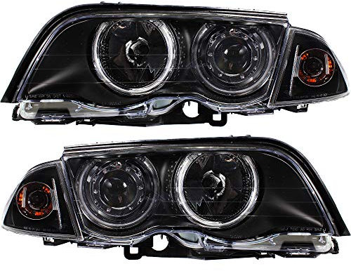Scheinwerfer Blinker Set 3er E46 98-01 Limousine Touring CCFL Angel Eyes