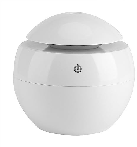Purificatore d'aria, USB Essential LED Touch Umidificatore ad ultrasuoni Diffusore d'aria purificatore d'aria(bianca)