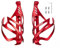 Corki Cycles Fahrrad Flaschenhalter aus Aluminium- Leicht Universal Fahrrad Getränkehalter für Rennrad, MTB, Gravel Bike und E-Bike, Rot, 2Pack Set