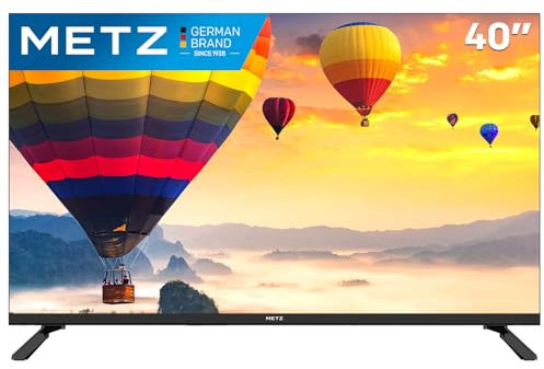 Metz MTE2000Z TV, 40 Pollici, FHD, Televisore, 1920x1080, Dolby Digital, Direct LED, Borderless Design, HDMI, USB, DVB-T/T2, DVB-C, DVB-S/S2 CI+