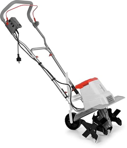 IKRA motoazada eléctrica IEM 1500, Anchura de Trabajo Flexible de 32 y 45 cm, Profundidad de Trabajo de hasta 20 cm, Potencia de 1500 W