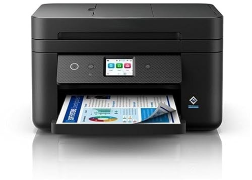 Glowster Multifunzionale WiFi con fax, stampa a colori, scanner e copie, ideale per uffici e lavoro da casa.