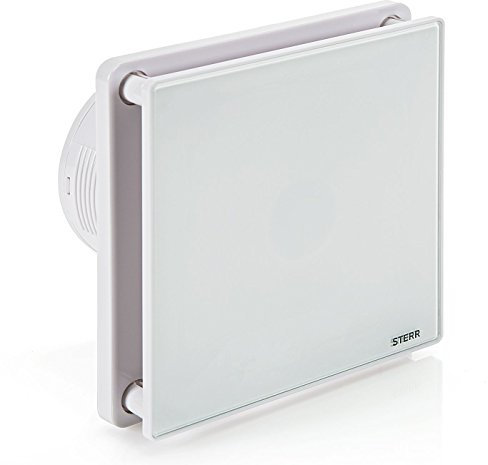 STERR Estrattore d'aria bianco 100 mm - silenzioso - Ventilazione Bagno -