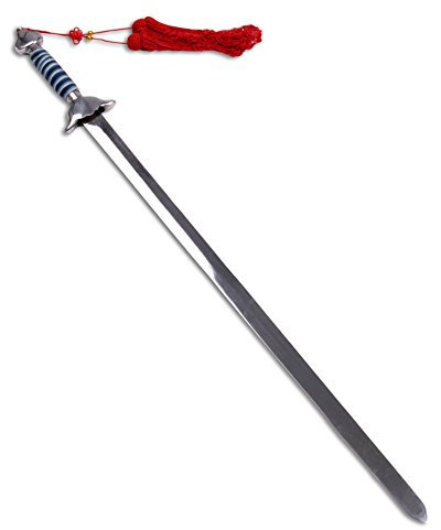 DEPICE Trainingswaffe Tai-Chi Schwert Metall-Jian, Silber, w-mts