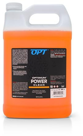 Optimum Power Clean - All Purpose Car Cleaner - Exterior and Interior, Bug and Tar Remover, Great for Boat, Motorcycle, RV, and Car Detailing (1 Gallon)