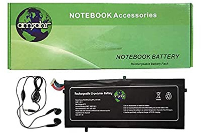 Amsahr Notebook Batteria per JMPR P313R, 3282122-2S, 3382122-2S, CLTD-3.487.265, HW-3.487.265 | Include auricolare stereo