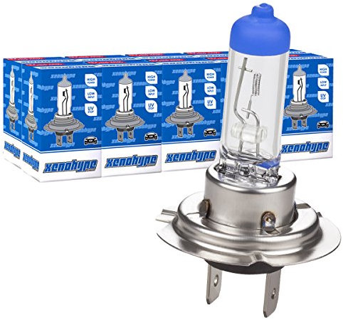 XENOHYPE 10x H7 12V 55W PX26d Premium Halogen Lampen Autolampe Scheinwerfer Lampe Ersatzlampen Abblendlicht Fernlicht Nebellicht