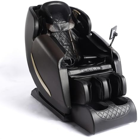 DUPI Sillón de Masaje Eléctrico | Gravedad Cero 3 Niveles | Bluetooth Música | Presoterapia y Calor | Control Digital | Sillón Relax Reclinable, Polipiel, Metal