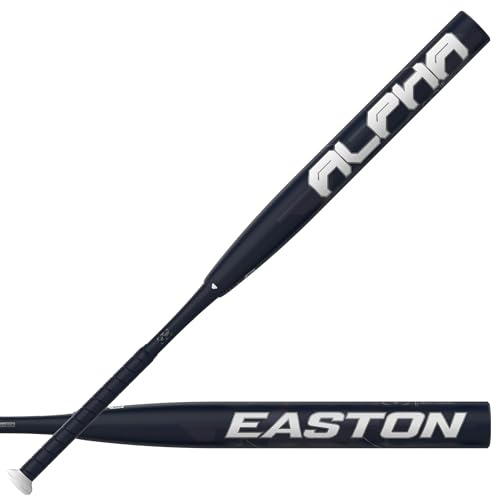 Easton | 2025 | Alpha Slowpitch Softball Bat | USA/ASA | End Loaded 2-Piece | 12.75 Barrel | 25 oz.