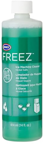 Urnex 15-FRZ14 Freez Cleaner-414ML-5 Use-Nickel Safe Formula Commercial Ice Machine Cleaner, Plastic White 14 Ounce