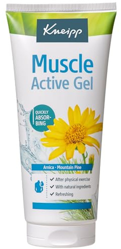 Kneipp Muscle Active Gel - Árnica y Bergden - Refrescante después del esfuerzo físico - 200ml