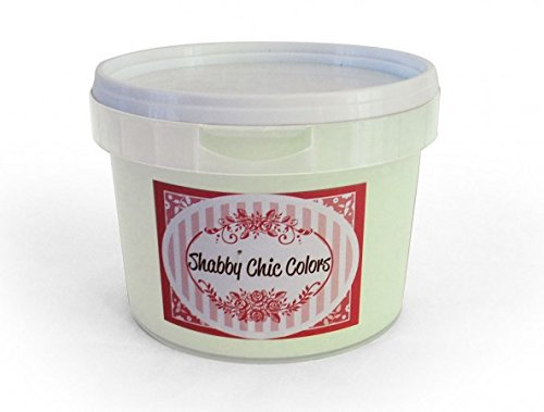 shabbychiccolors - SMALTO OPACO PER MOBILI MURI E METALLO – VERDE CALDO 38-500 ML