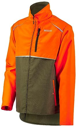 KOX Forstjacke Vento 3.0 Grün/Orange Größe M