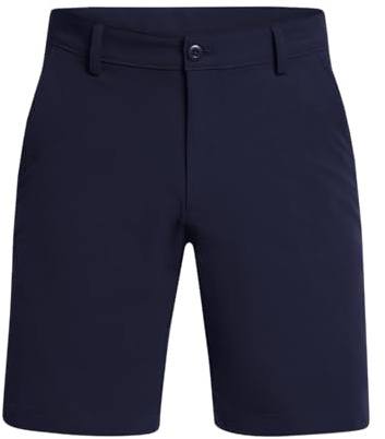 Under Armour UA Tech Taper Short Pantalones cortos de hombre, cómodos y ligeros pantalones de montaña, color azul medianoche/azul medianoche