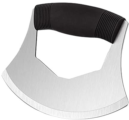 Milageto Cortador de Pizza, Mecedora, Cuchilla Afilada, de Ensaladas Y Verduras,