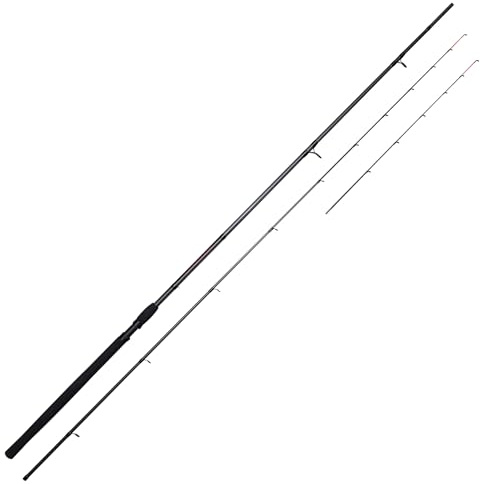Drennan Red Range 9ft Carp Method, Commercial Carp Rod, Casting 40g, 2x Glass Feeder tips 2oz and 4oz, Oversized Guides, Screw Down Reel Seat, EVA Handle, Hook Keeper, Rod Bag, Code RMRA01.