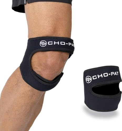 Cho-Pat Dual Action Lite Correa de sujeción de rodilla L/XL