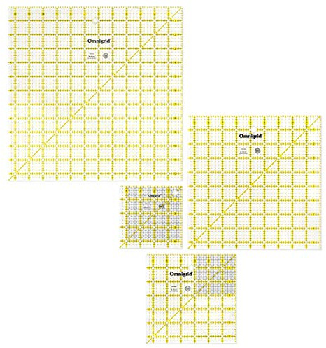Omnigrid R45125S 12-1/2-Inch Square Value Pack, 4-Count