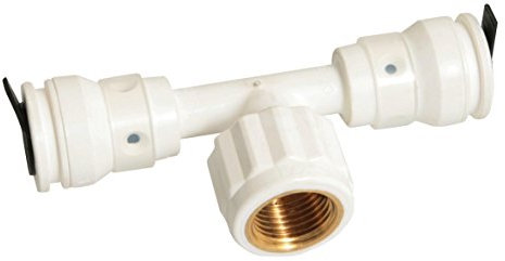 Alu-Verbundrohr Steckfitting Vision, T-Stück 26 mm x 1/2  IG x 26 mm