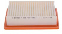 Bosch Filtro Aria per Auto S0595 - Trattiene le particelle solide all'esterno della presa d'aria - Resistente all'umidità ed altamente resistente alla trazione