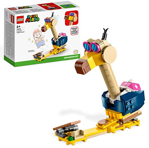 LEGO 71414 Super Mario Conkdor's Noggin Bopper Expansion Set, Buildable Toy to Combine with Mario, Luigi or Peach Starter Course, Gifts for Kids 6 Plus