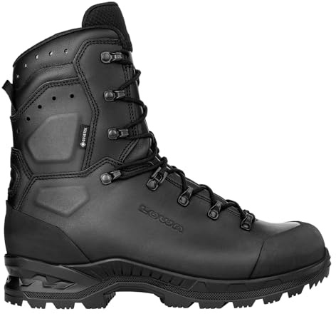 Lowa Combat Boot MK2 GTX Bottes d'intervention (44,5 EU, Noir), Noir, 44.5 EU
