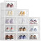 HOMIDEC Boîtes à Chaussures,12 pcs Rangement Chaussures Plastique Transparent Boite Rangement Conteneurs pour Organisateur de Chaussures avec Couvercles 33.2x 23.5 x 14.5cm